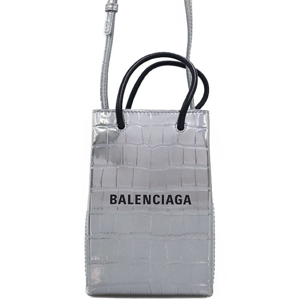 Balenciaga Shopping Phone Holder Bag - Picture 1 of 9